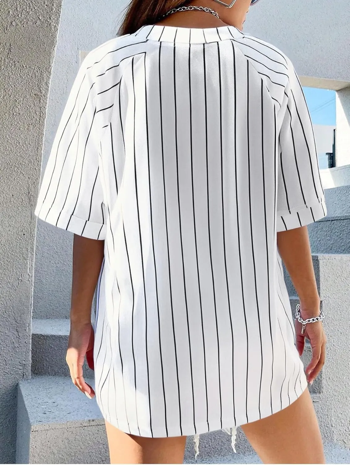 Baseball Graphic Shirts for Women Baseball Fan T-Shirts Baseball Team Tee Game Day Outfits Casual Tops