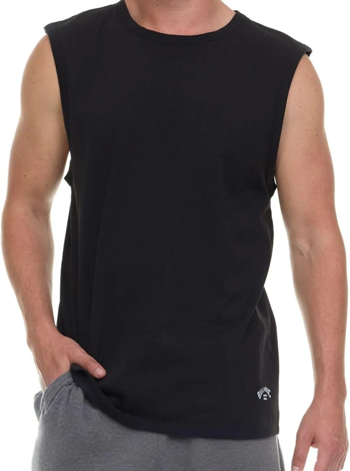 Billabong Big and Tall Muscle T Shirts for Men - Cotton Mens Sleeveless Tees