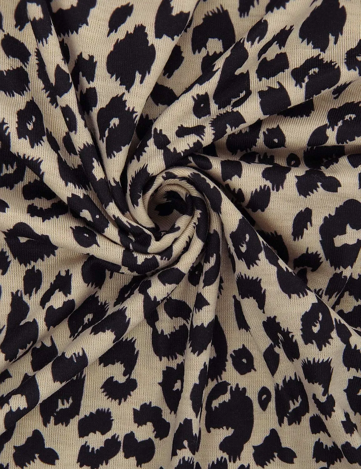 Blooming Jelly Womens Leopard Print Tops Short Sleeve Round Neck Casual T Shirts Tees