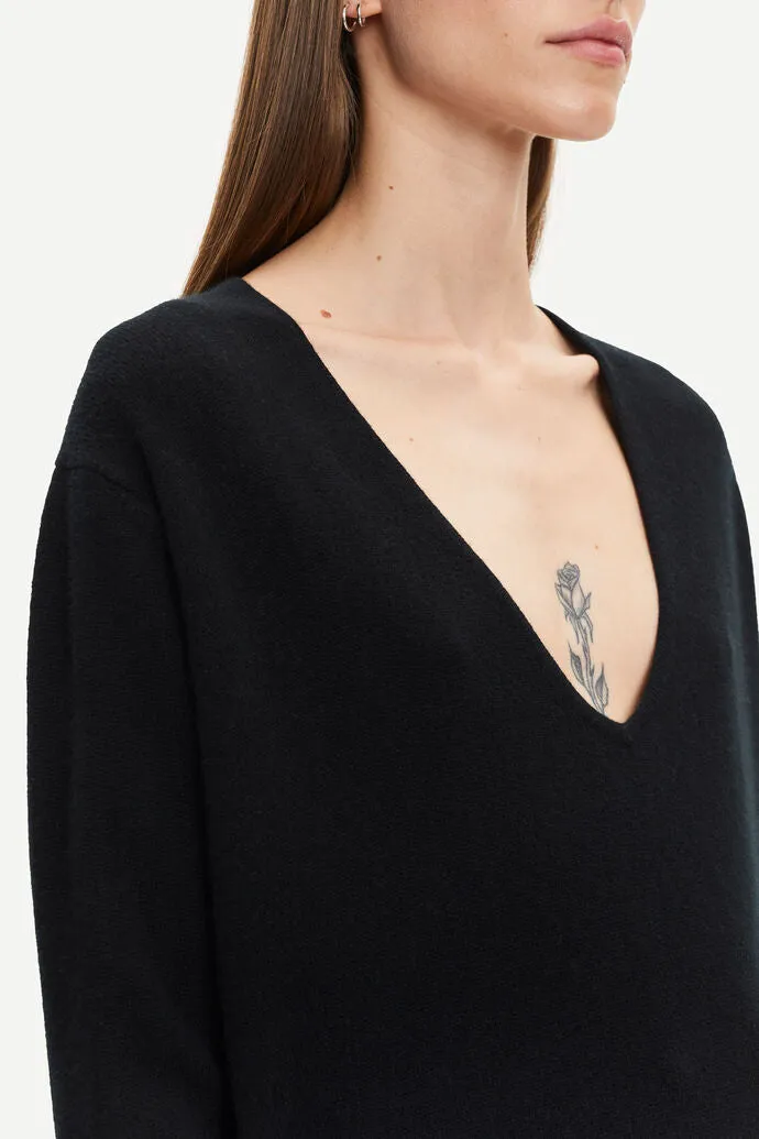 Boston V-Neck 6304 Black