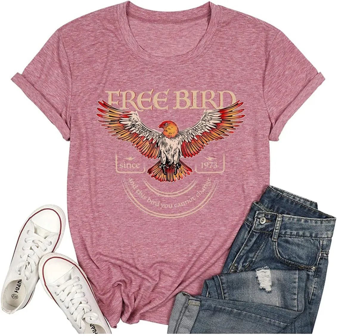 Cash Graphic Shirt Tees Women Vintage Country Music T-Shirt Casual Band Music Lovers Top Tee