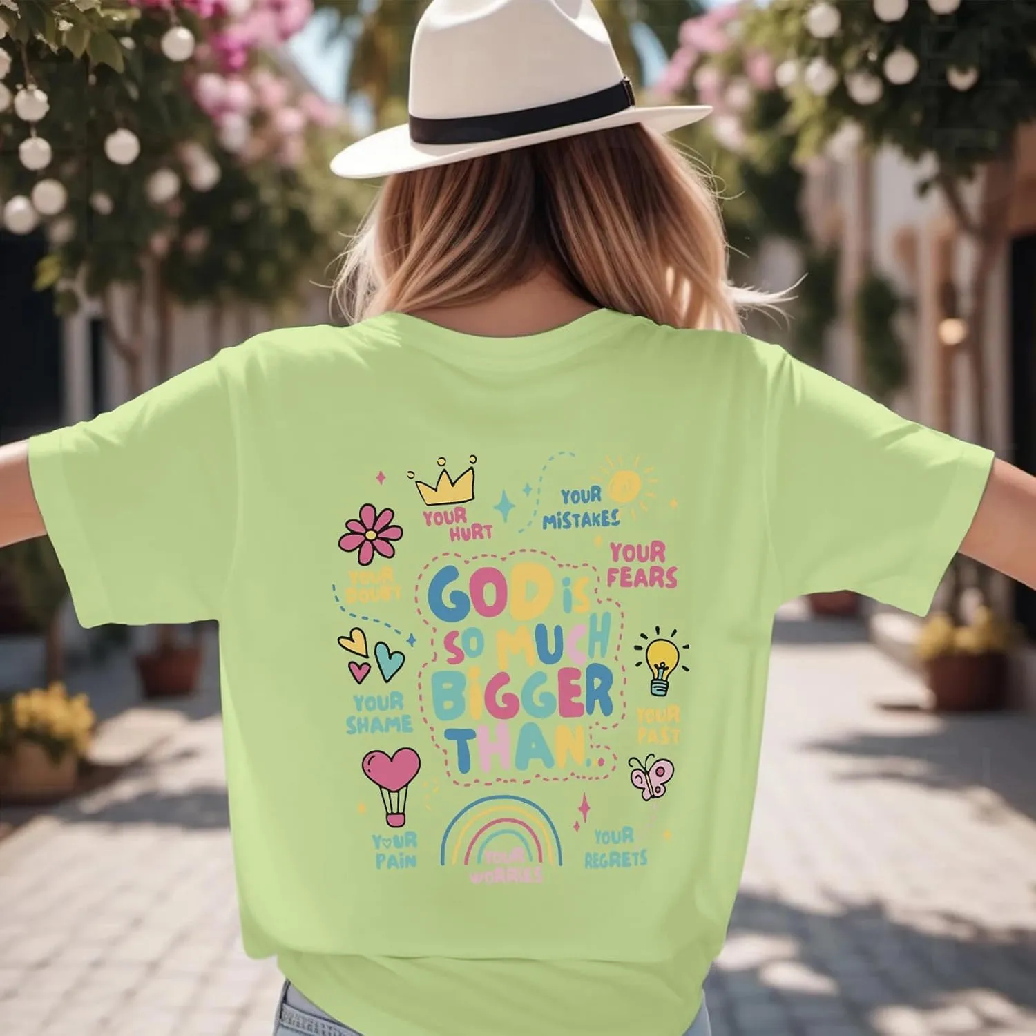Christian Tshirts for Women Faith T Shirts Jesus God Shirts Religious Gifts Tee Funny Inspirational Graphic Tees Tops
