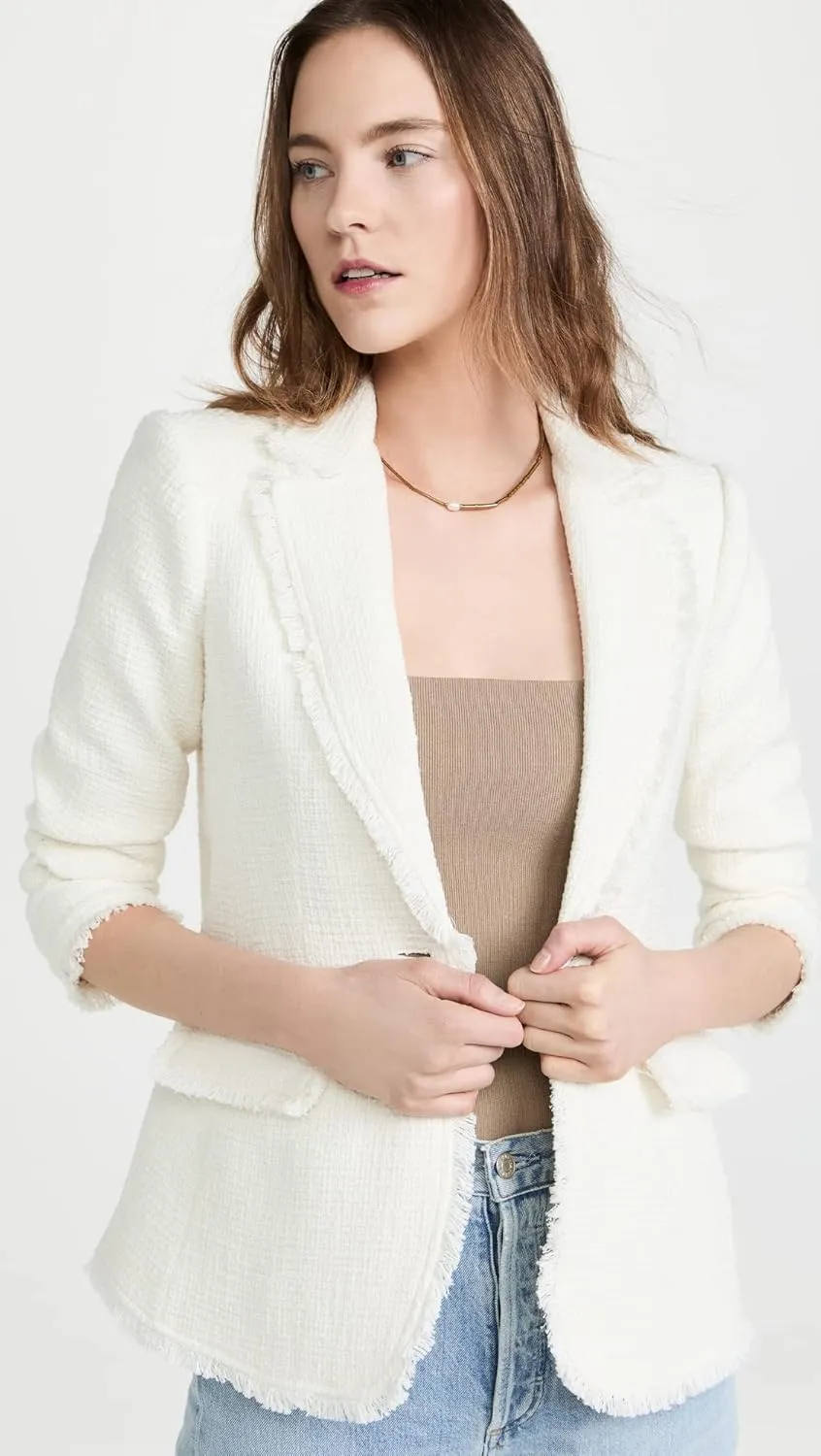 Cinq  Sept Women's Boucle Khloe Blazer