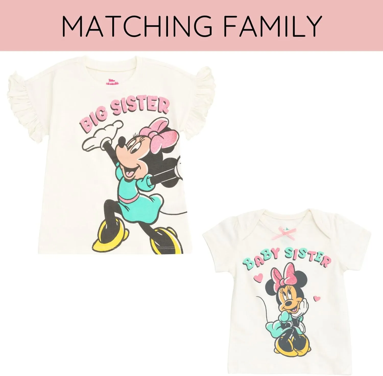 Disney Matching Family T-Shirt Newborn to Big Kid Sizes (Newborn - 10-12)