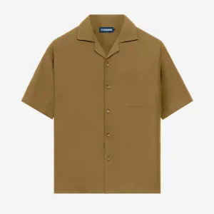 Escargot Short Sleeve Shirt - Khaki