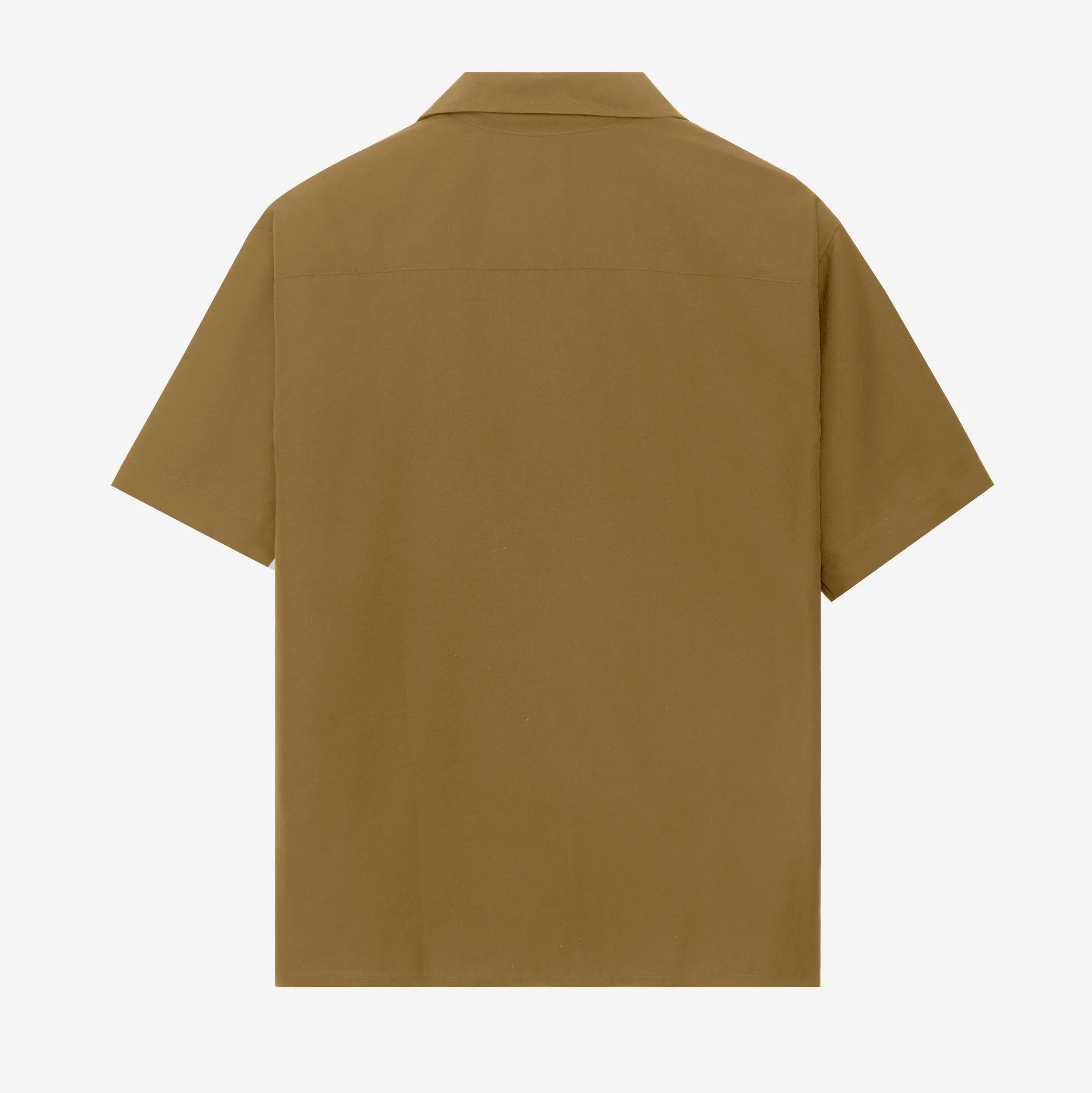 Escargot Short Sleeve Shirt - Khaki