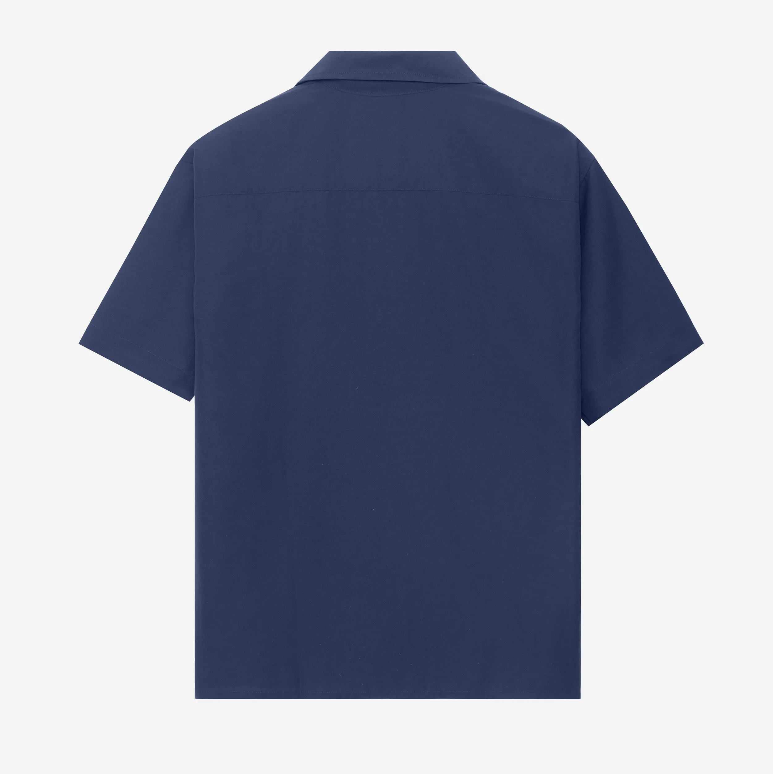 Escargot Short Sleeve Shirt - Navy