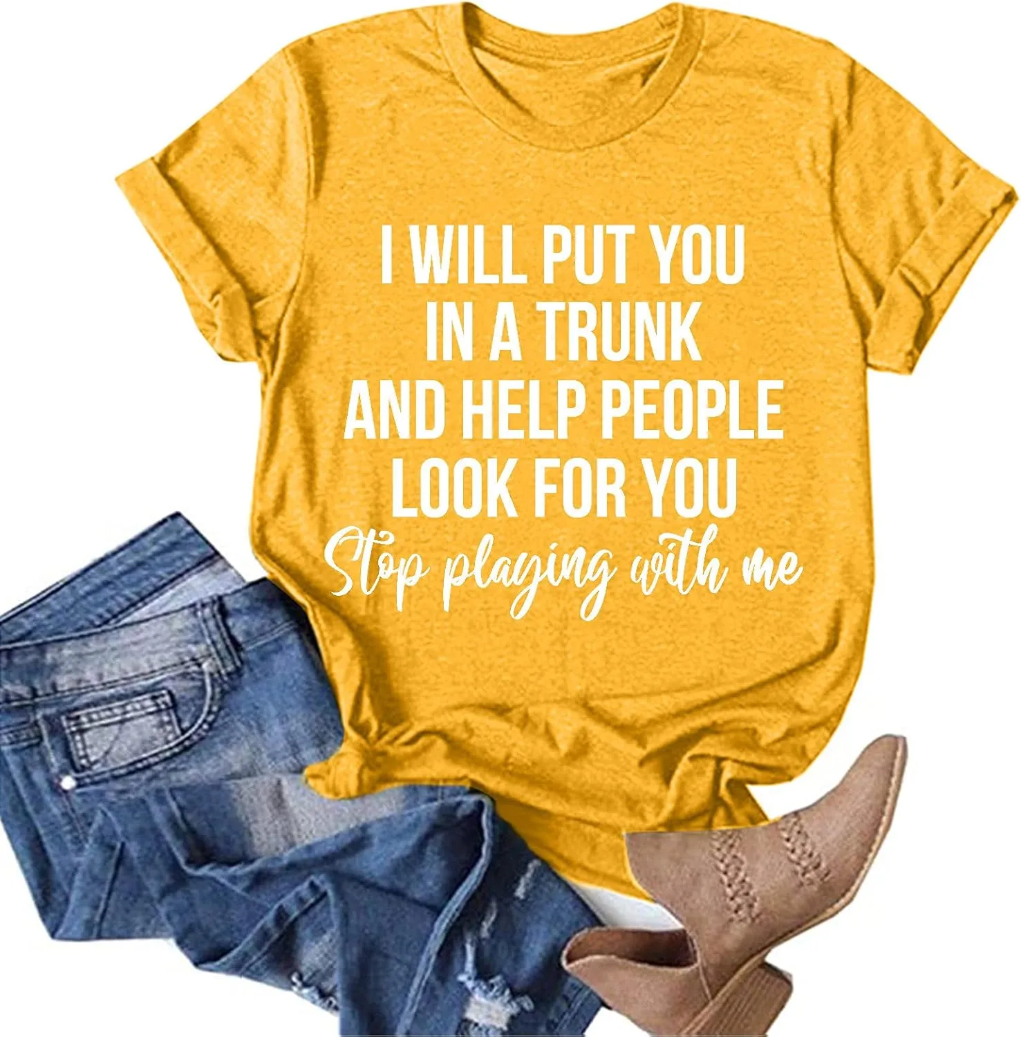 Funny Saying Shirts for Women Crew Neck Short Sleeve Tops Letter Print Going Out Tees Casual Workout Tshirt
