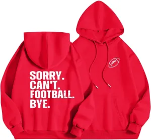 Game Day Overalls,Game Day Football Hoodie Casual Long Sleeve Crew Neck Funny Print Sweatshirts Print Loose Pullover