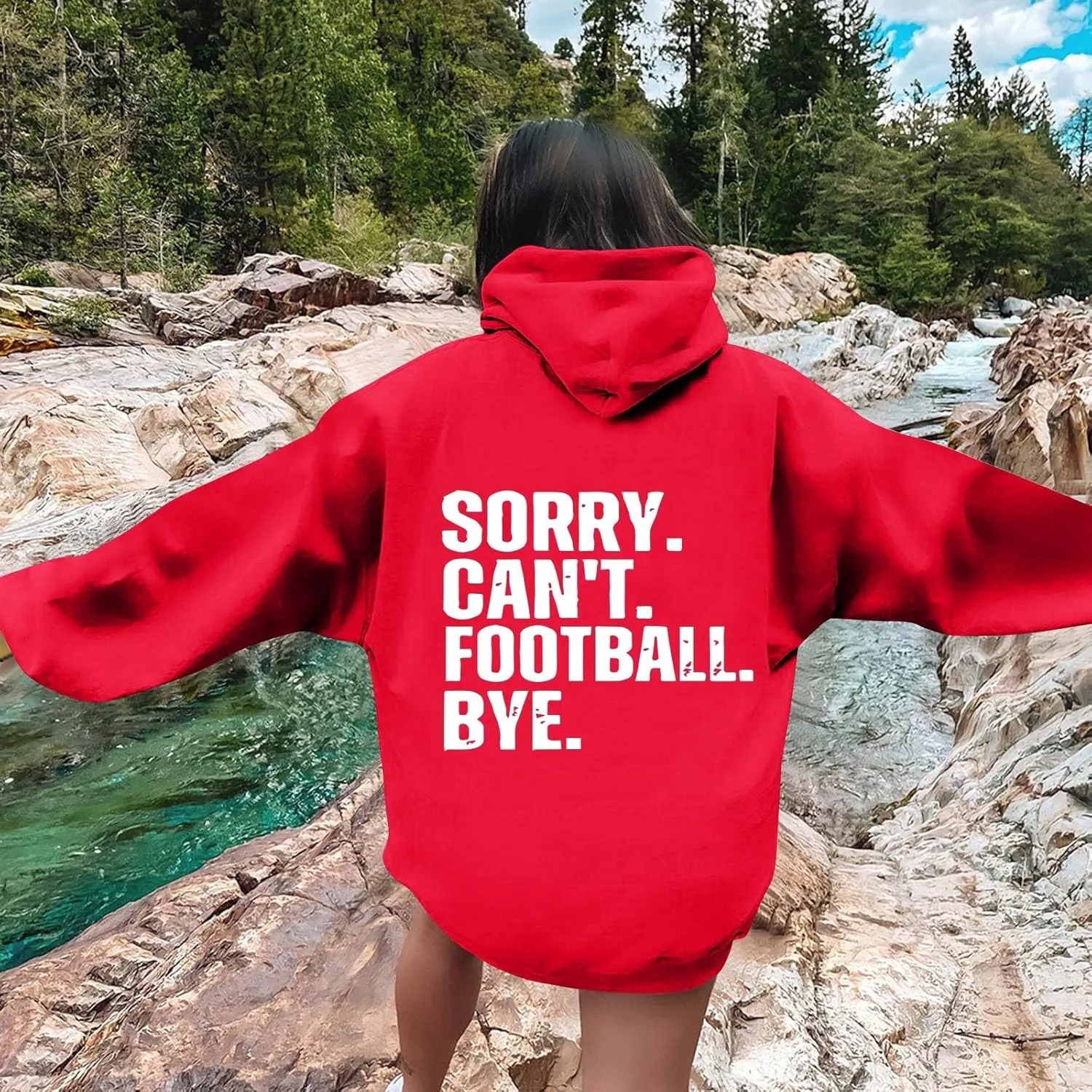 Game Day Overalls,Game Day Football Hoodie Casual Long Sleeve Crew Neck Funny Print Sweatshirts Print Loose Pullover