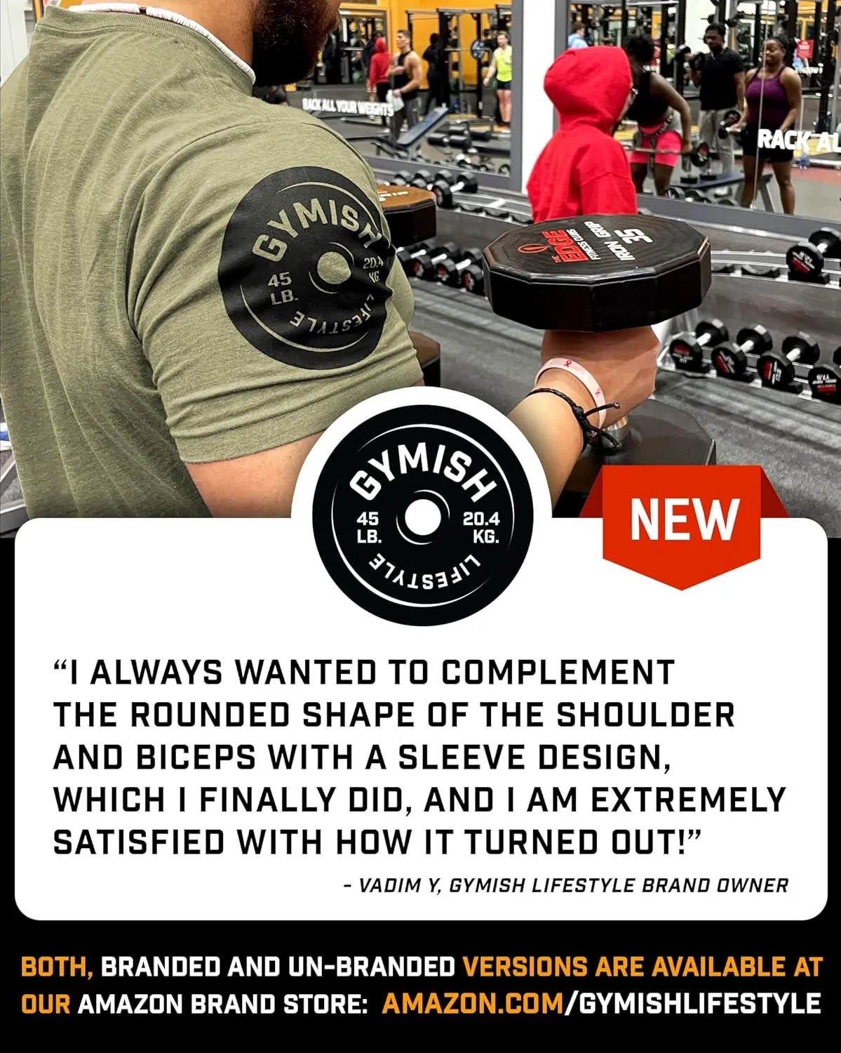 Gymish Lifestyle Keep Pushing Inspirational Gym Shirt to Push Your Self Workout Tshirt