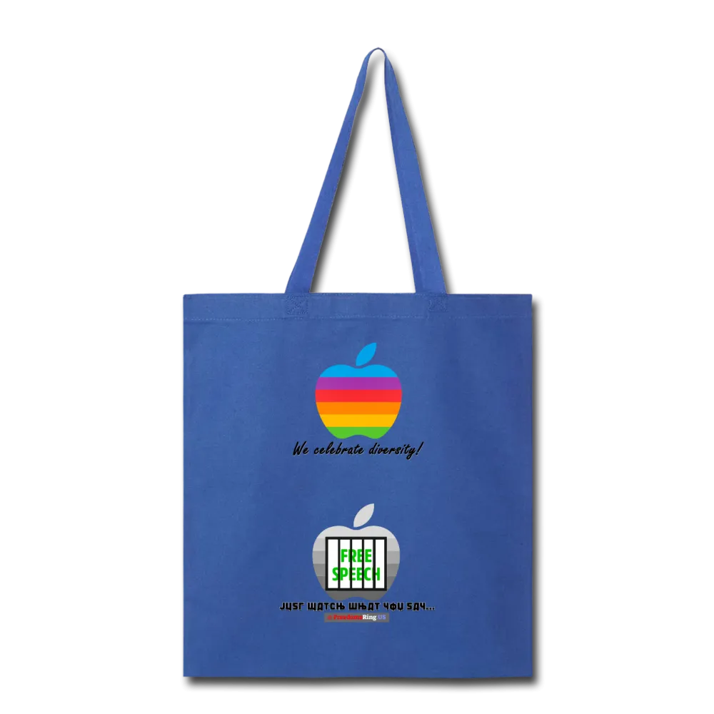 JUST WATCH WHAT YOU SAY - style 2 - Tote Bag