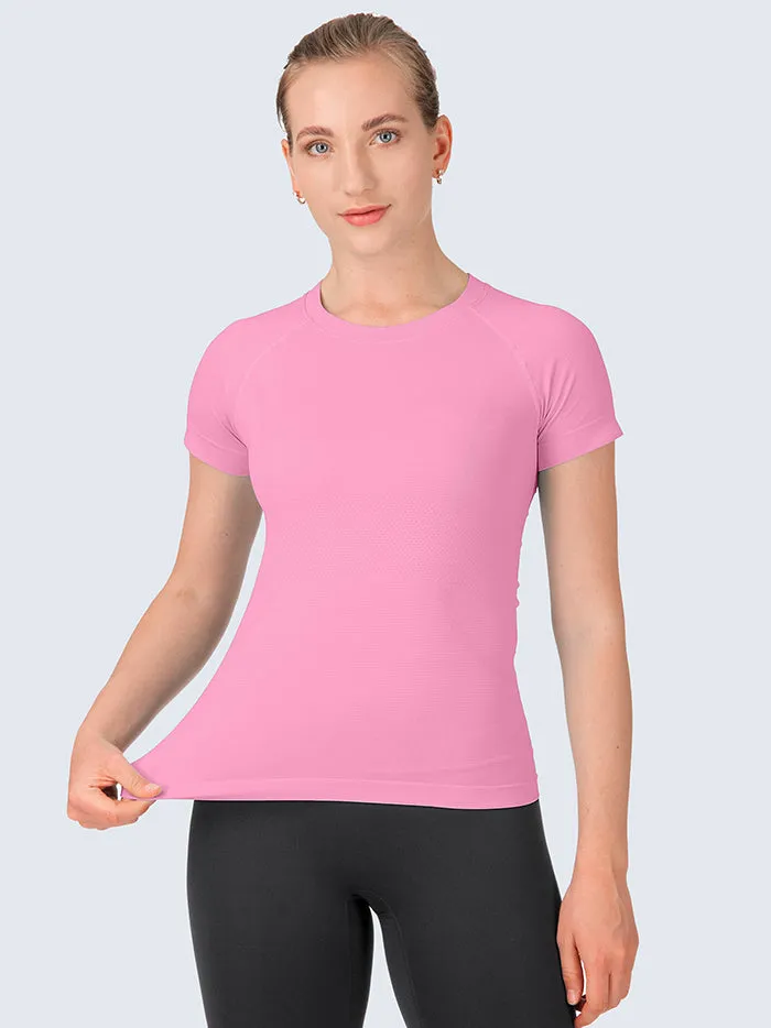MATHCAT Breathable  Workout Shirts for Women