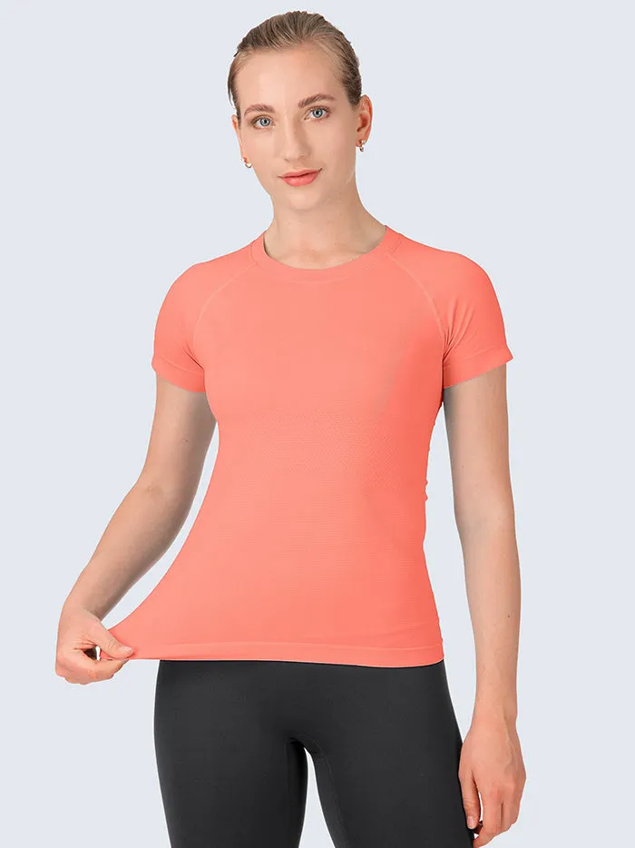 MATHCAT Breathable  Workout Shirts for Women