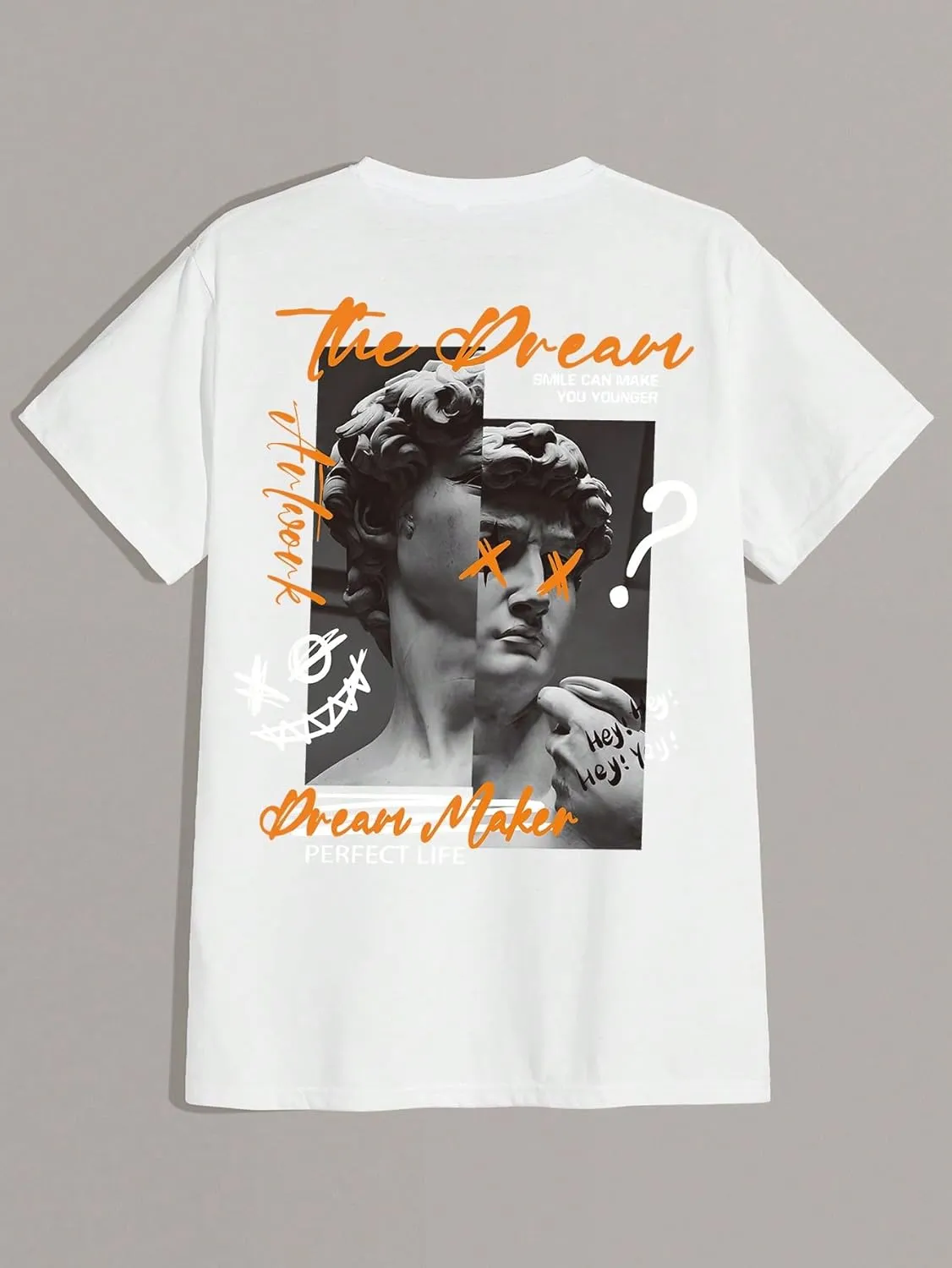 Men's 3 Pack Y2K Graphic Tees Short Sleeve Crew Neck Summer T-Shirts Top