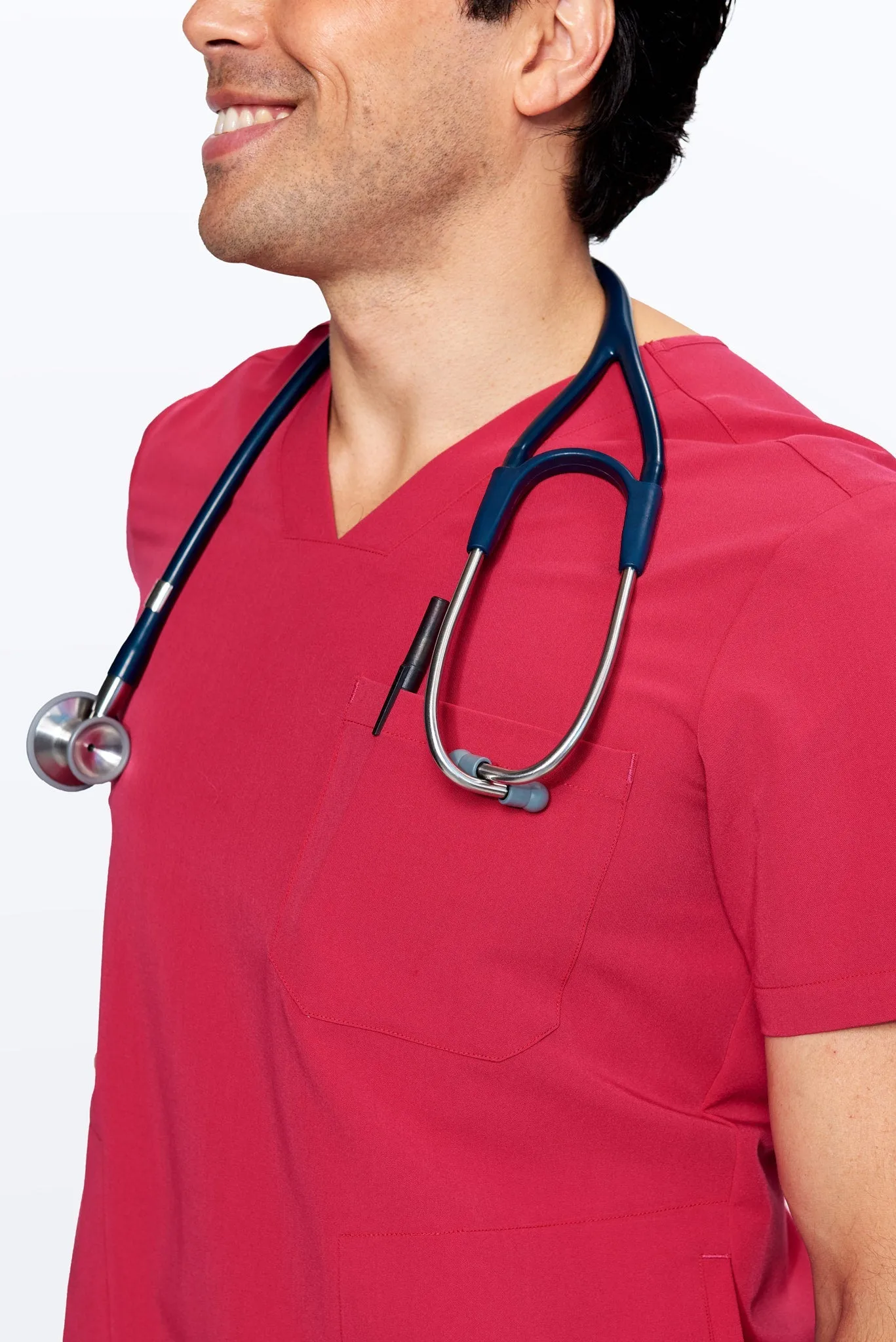 Men's 3-Pocket Scrub Top - Clearance Sale