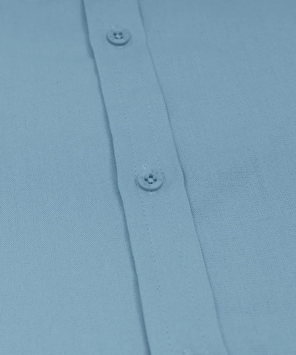 Men's Linen Shirt Short Sleeve Casual Button Down Shirt for Men Summer Holiday Beach Shirt