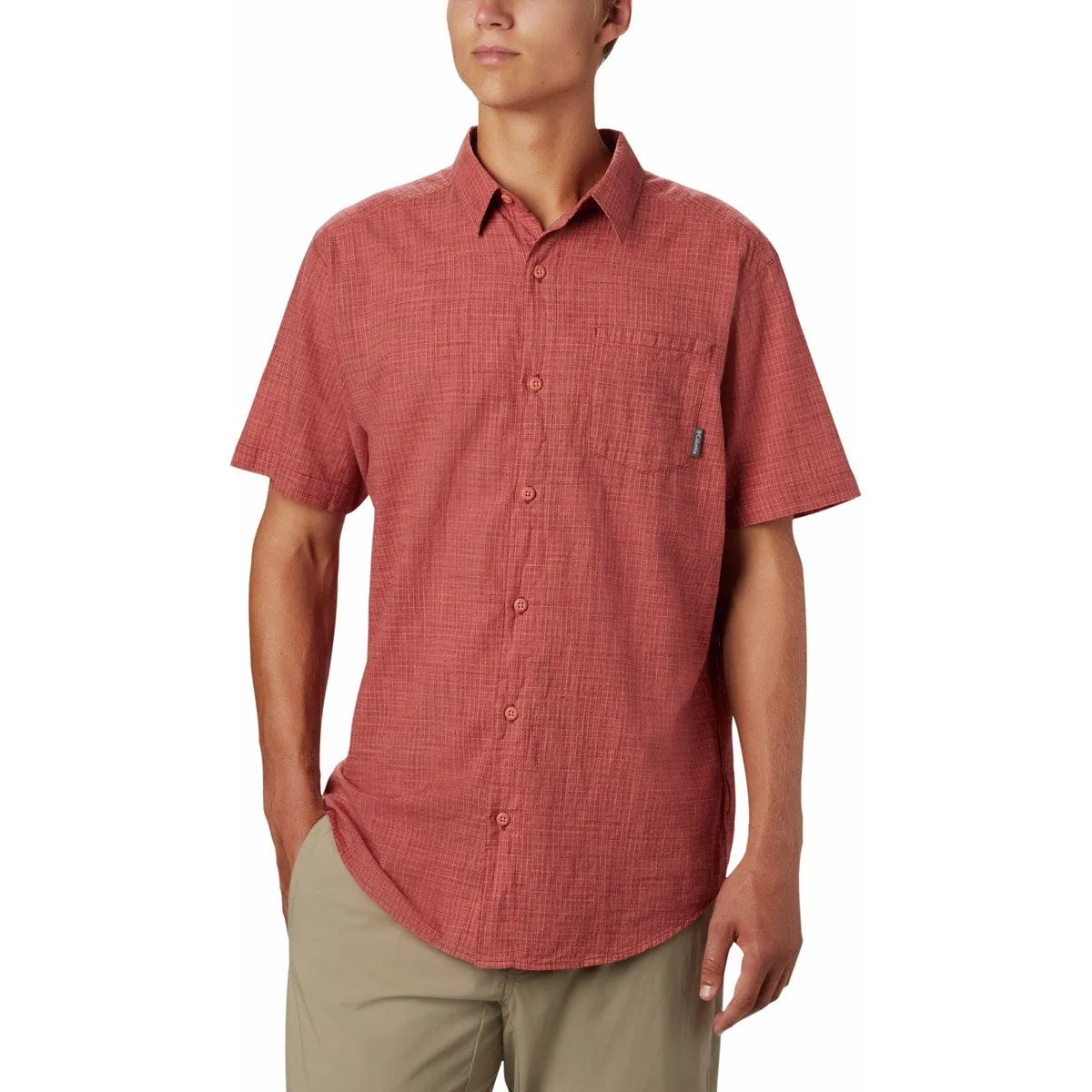 Men's Under Exposure Yarn-Dye Short Sleeve Shirt
