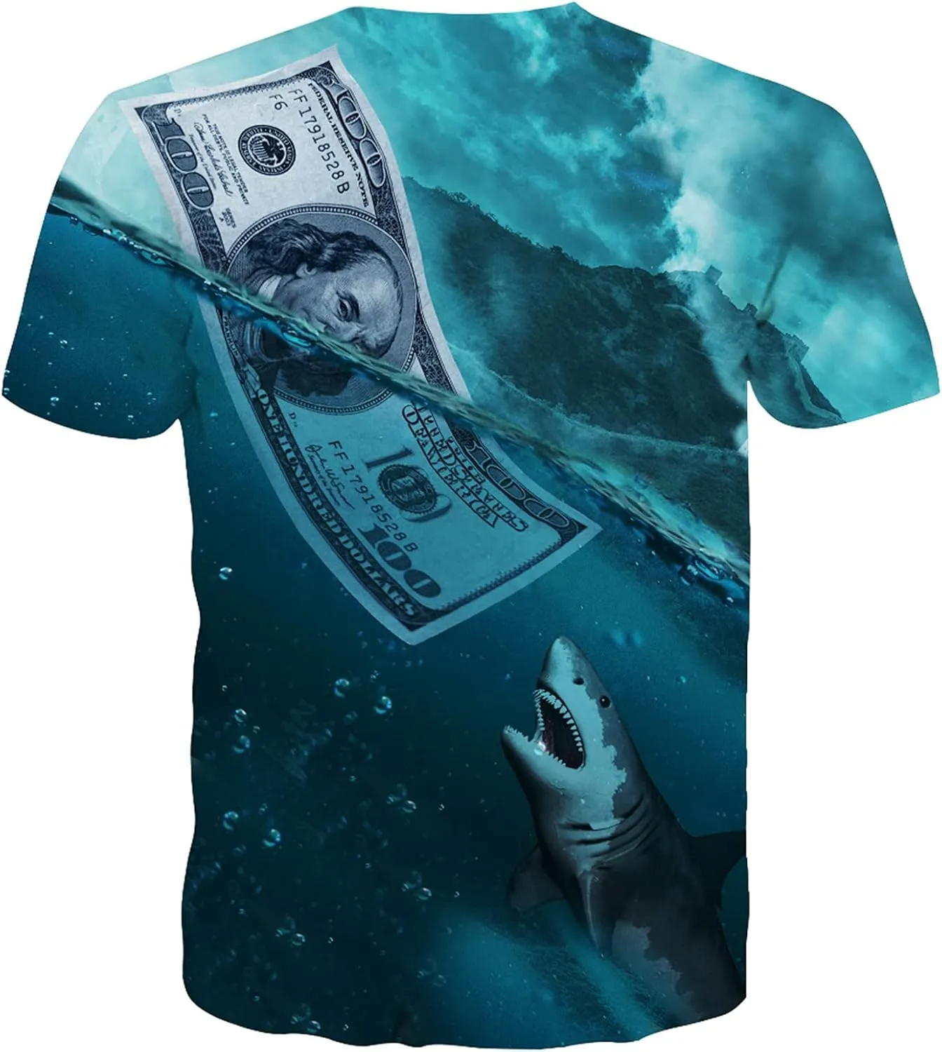 Mens Women Shirts 3D Printed T-Shirt Unisex Casual Short Sleeve Tops Tees for Adult