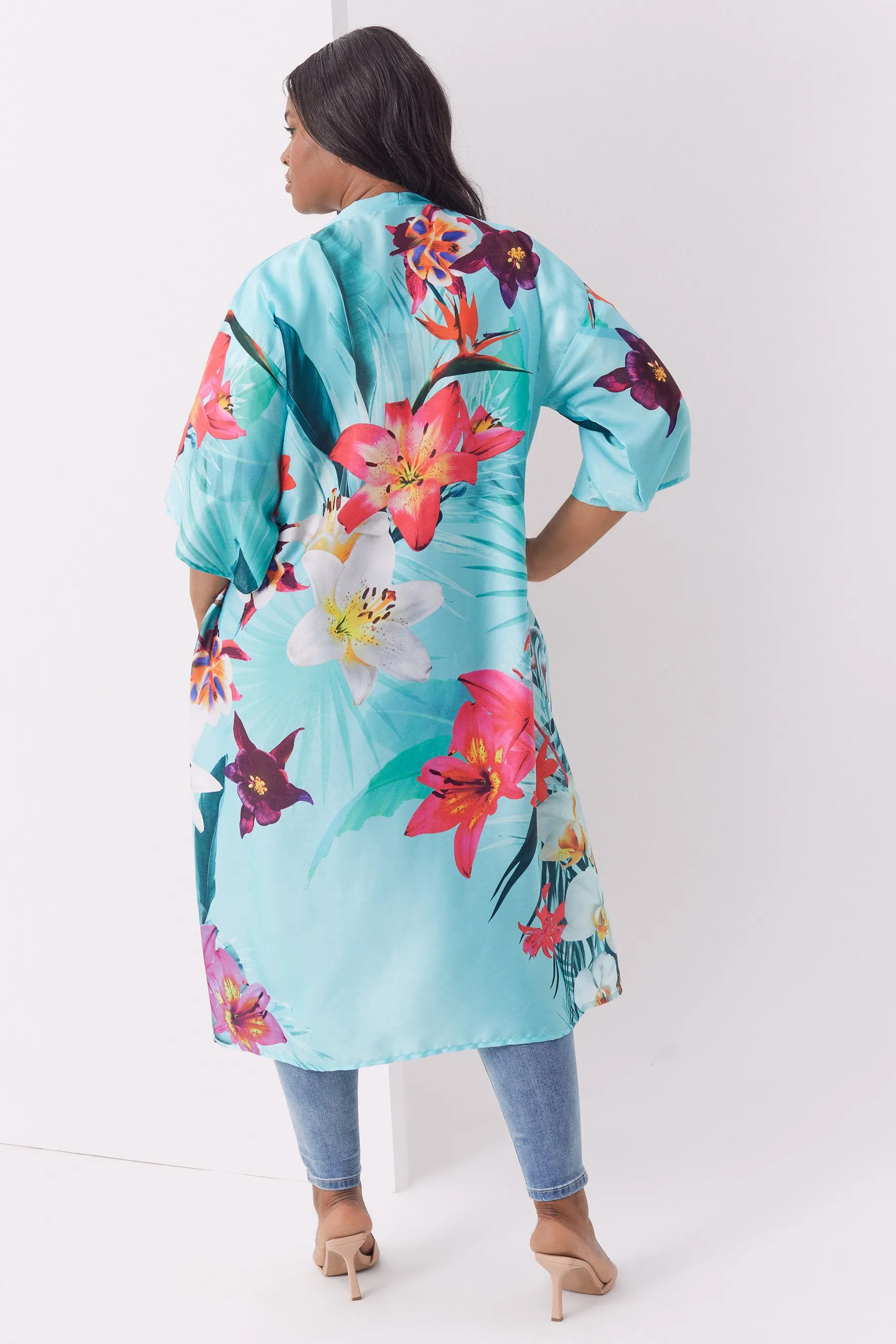 Miami Boudoir Wrap Duster Kimono