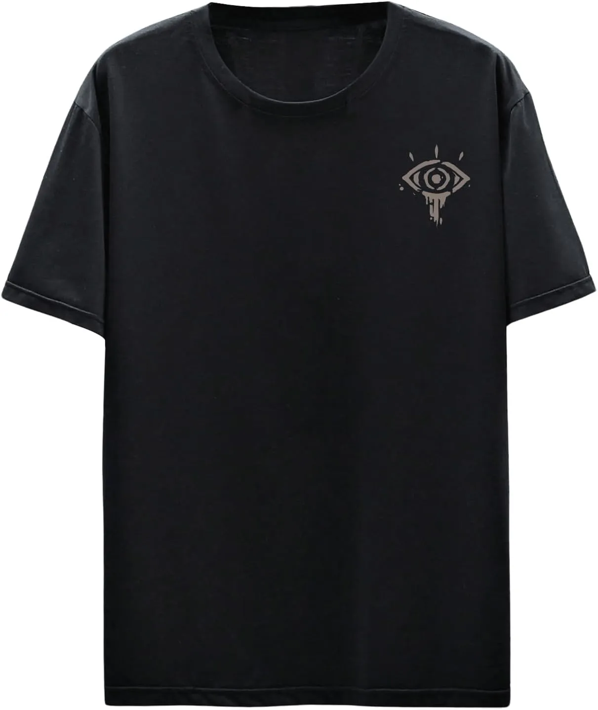 Milumia Men's Graphic Tees Short Sleeve Oversized Drop Shoulder T Shirts Top Streetwear