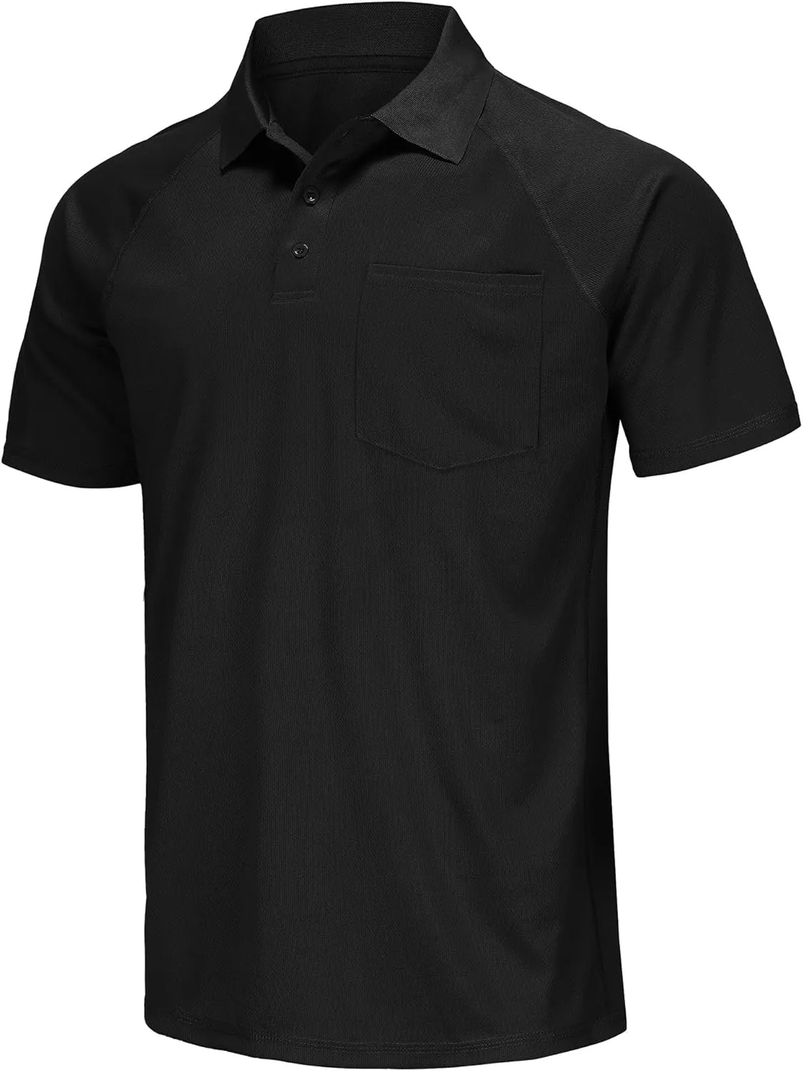 MOHEEN Men's Golf Shirts Short Sleeve Moisture Wicking Polo T-Shirts Athletic Quick Dry Fit Performance Collared UPF 50 