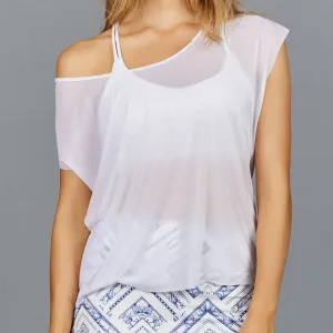 Navia Sheer Tee (frosted white)