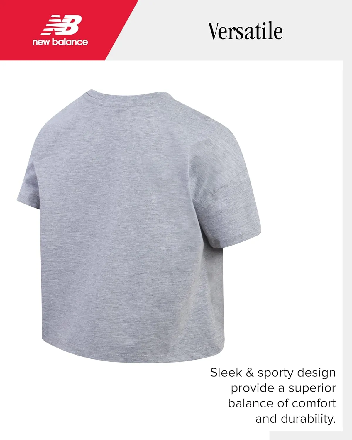 New Balance Girls' Scooter Set - 2 Piece Fleece Short Sleeve Graphic Tee and Activewear Skorts for Girls (Sizes: 7-12)