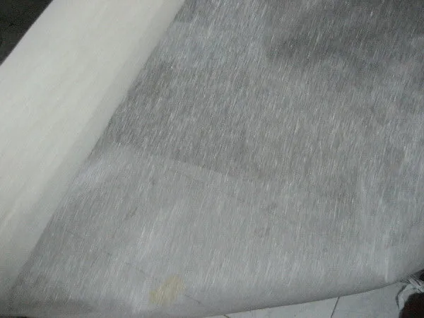 off White silk organza / linen fabric 54&quot; wide