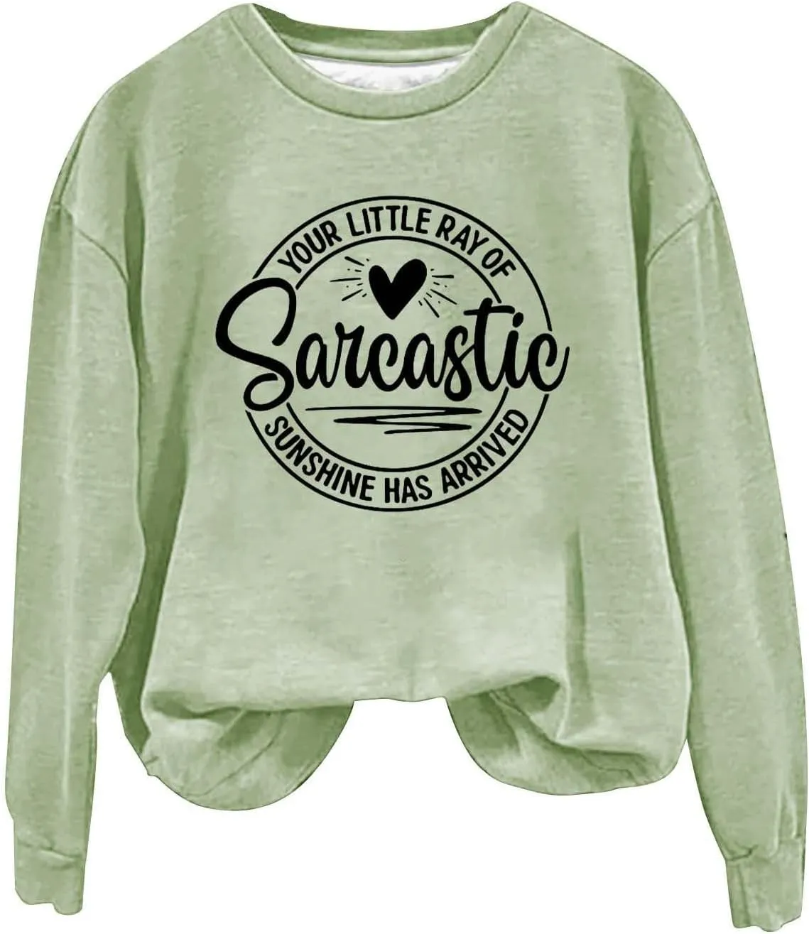 Oversized Sweatshirt for Women Trendy Alphabet Print Crew Neck T Shirts Loose Fit Long Sleeve Pullover Shirts