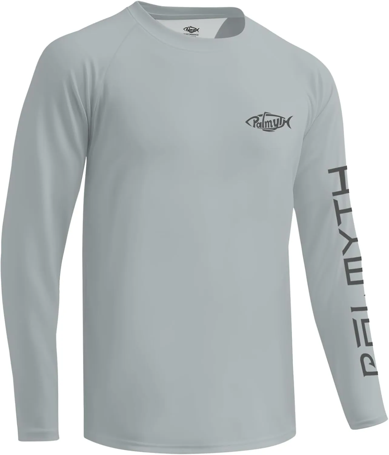 Palmyth Fishing Shirts for Men Long Sleeve Sun Protection Shirts UV UPF 50  T-Shirt Quick Dry