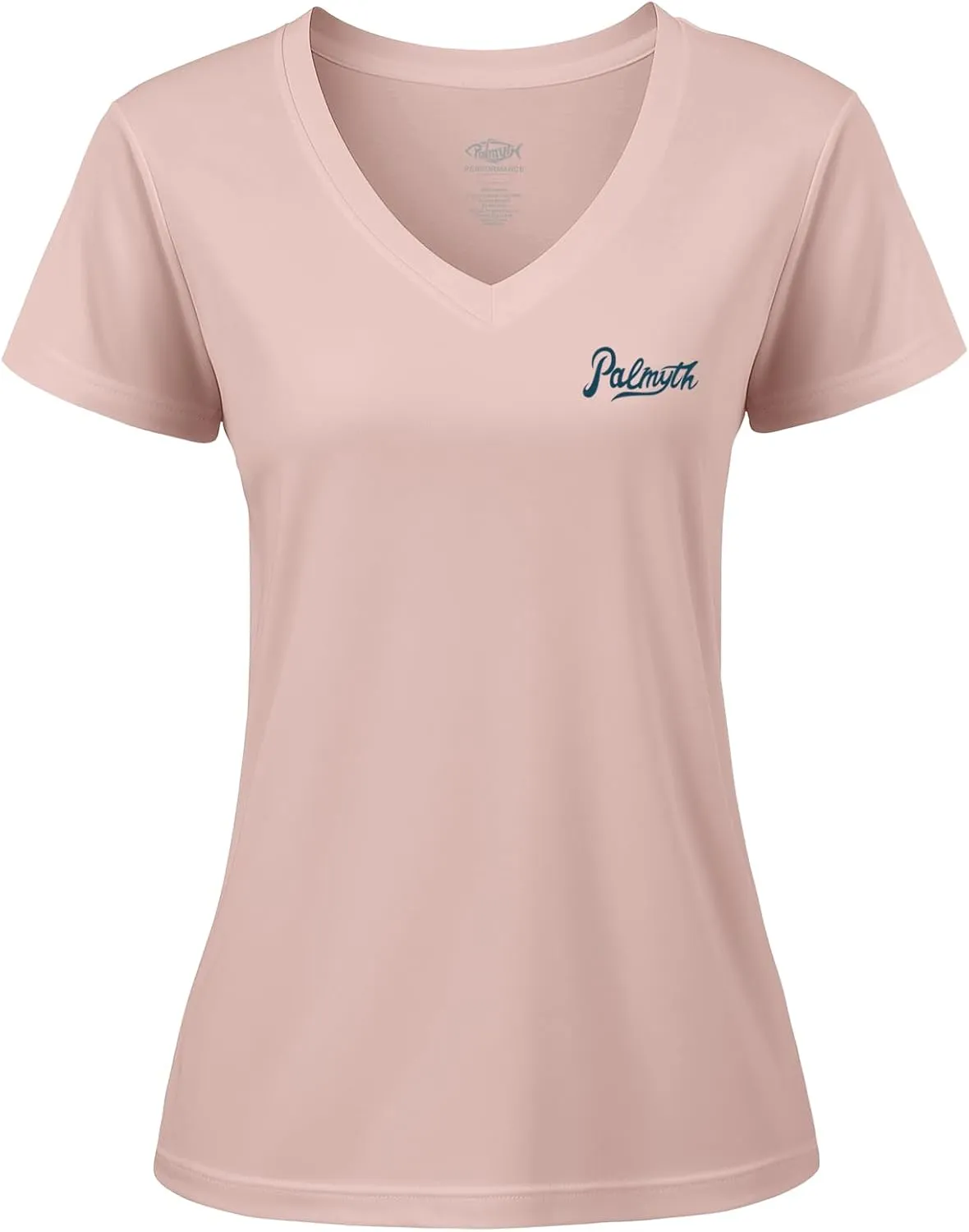 Palmyth Fishing Shirts for Women UPF 50  Sun Protection Short Sleeve Lightweight Quick-Dry T-Shirt