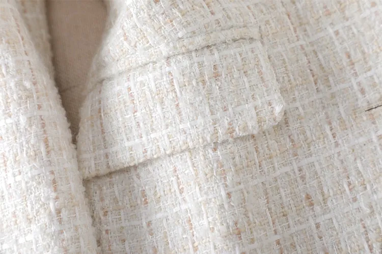 Perfect Practice Plaid Fitted Blazer