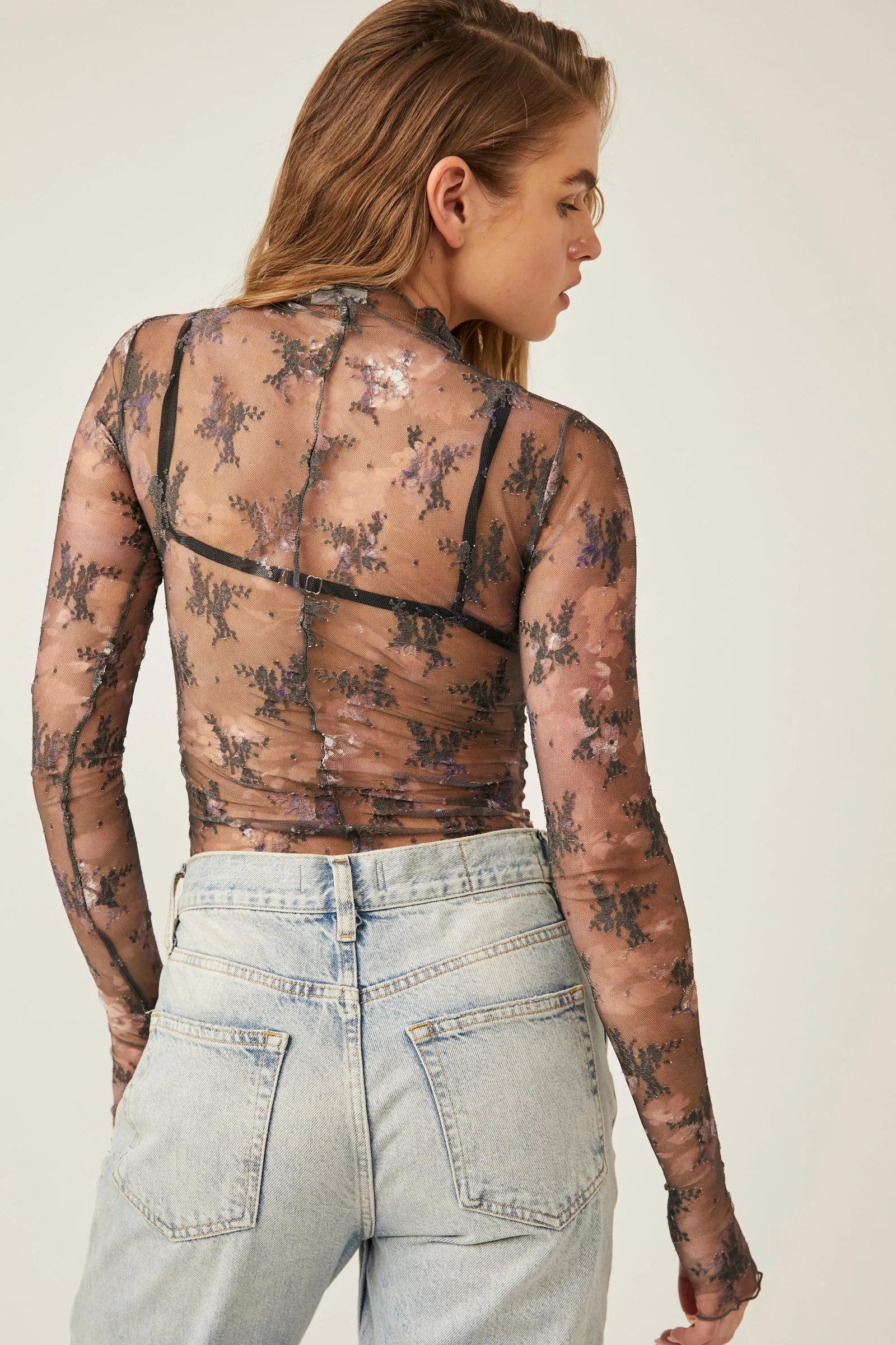 Printed Lady Lux Layering Top