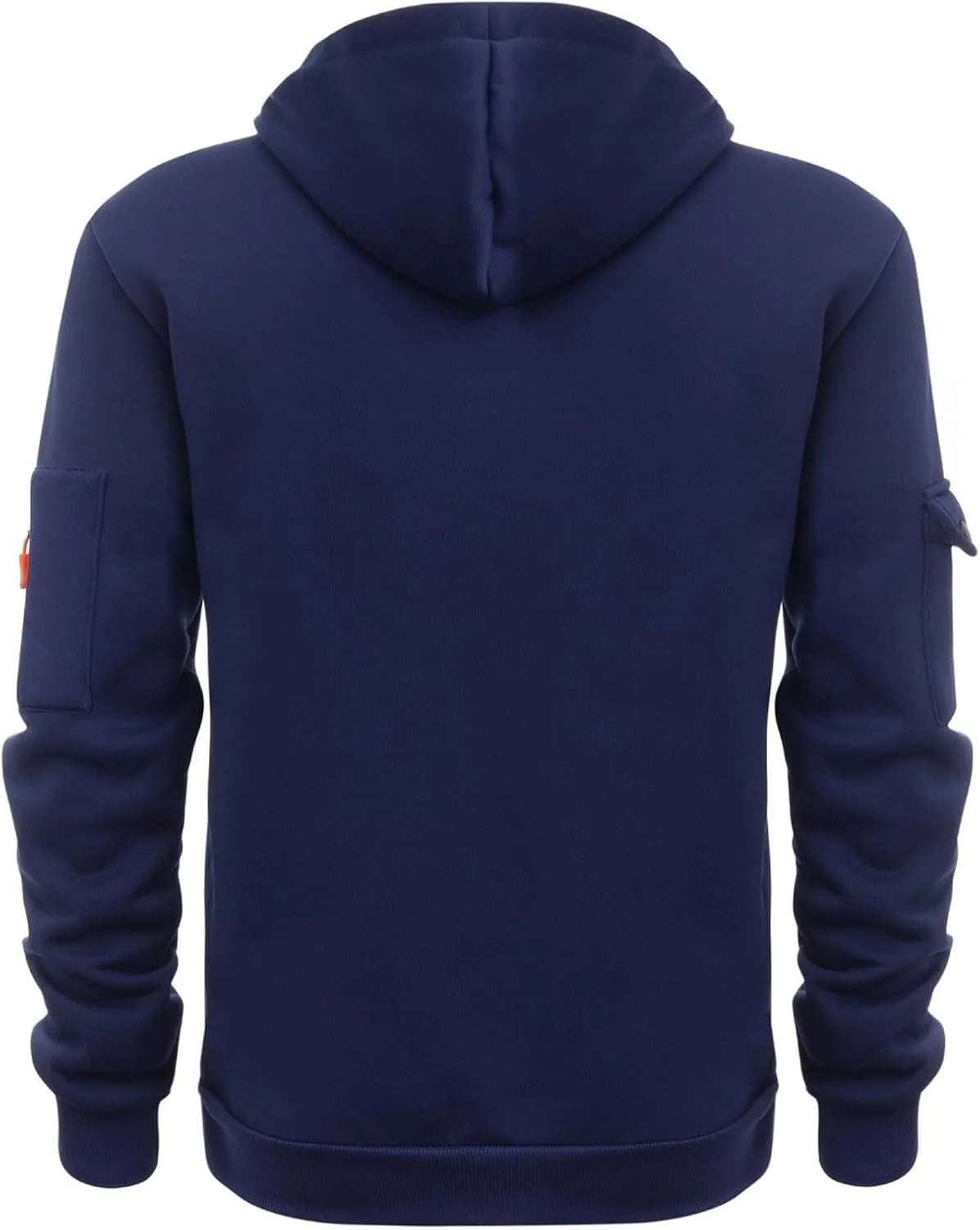 Quarter Zip Hoodie Men Vintage American Flag Tactical Sweatshirt Active Workout Long Sleeve Pullover USA Hoodies