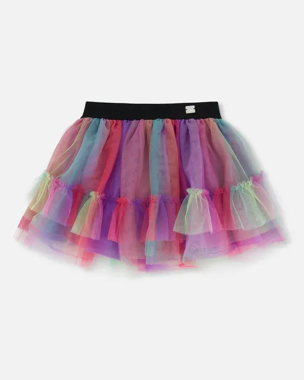 Rainbow Tulle Skirt by Deux Par Deux
