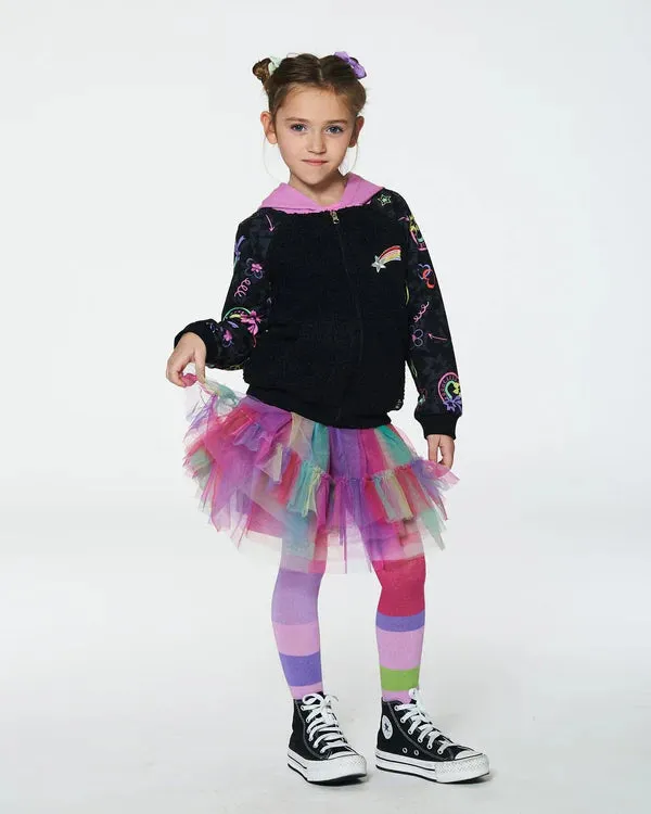 Rainbow Tulle Skirt by Deux Par Deux