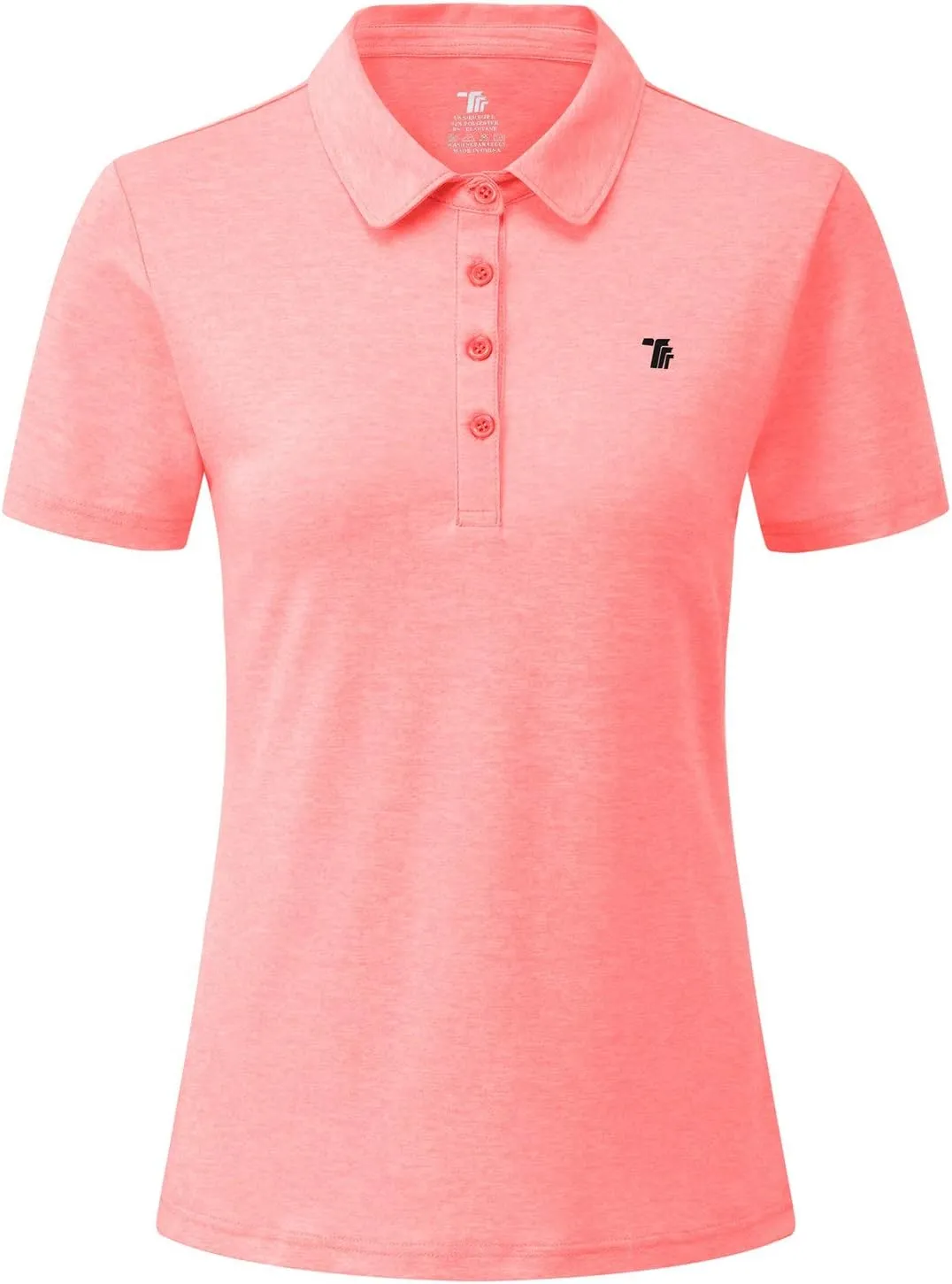 Rdruko Women's Golf Polo Shirts Short Sleeve Dry Fit Moisture Wicking Tennis Sports Casual Collared T Shirts