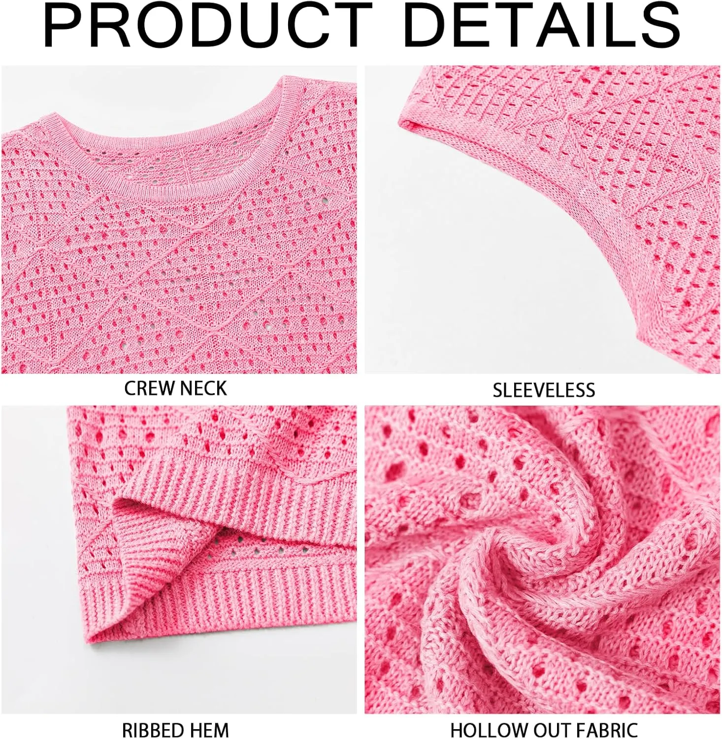 Runcati Mens Knitted Tank Tops Casual Sleeveless Hollow Out Crochet T-Shirts Muscle Summer Beach Hippie Shirts