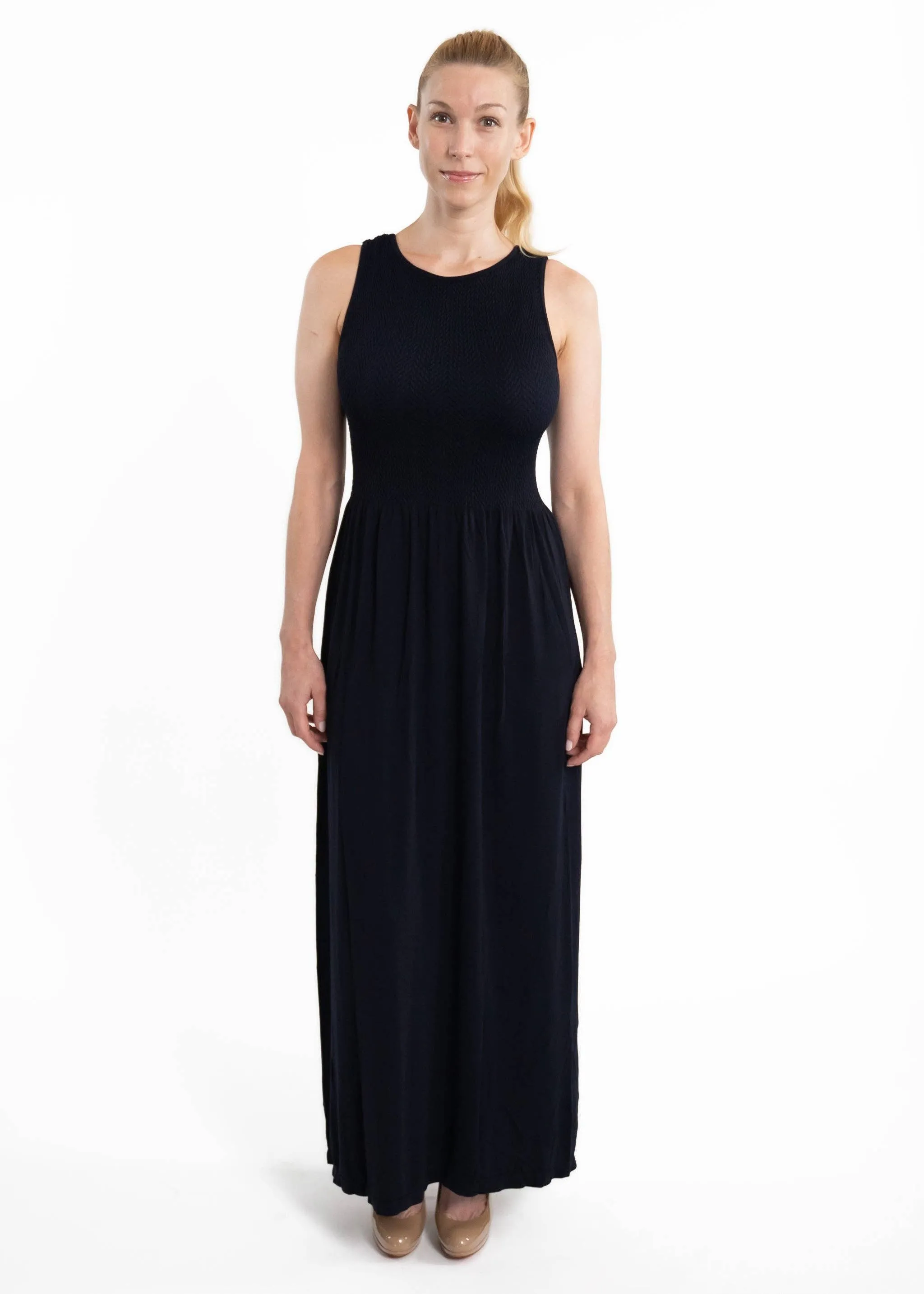Sleeveless Maxi Dress: Sienna