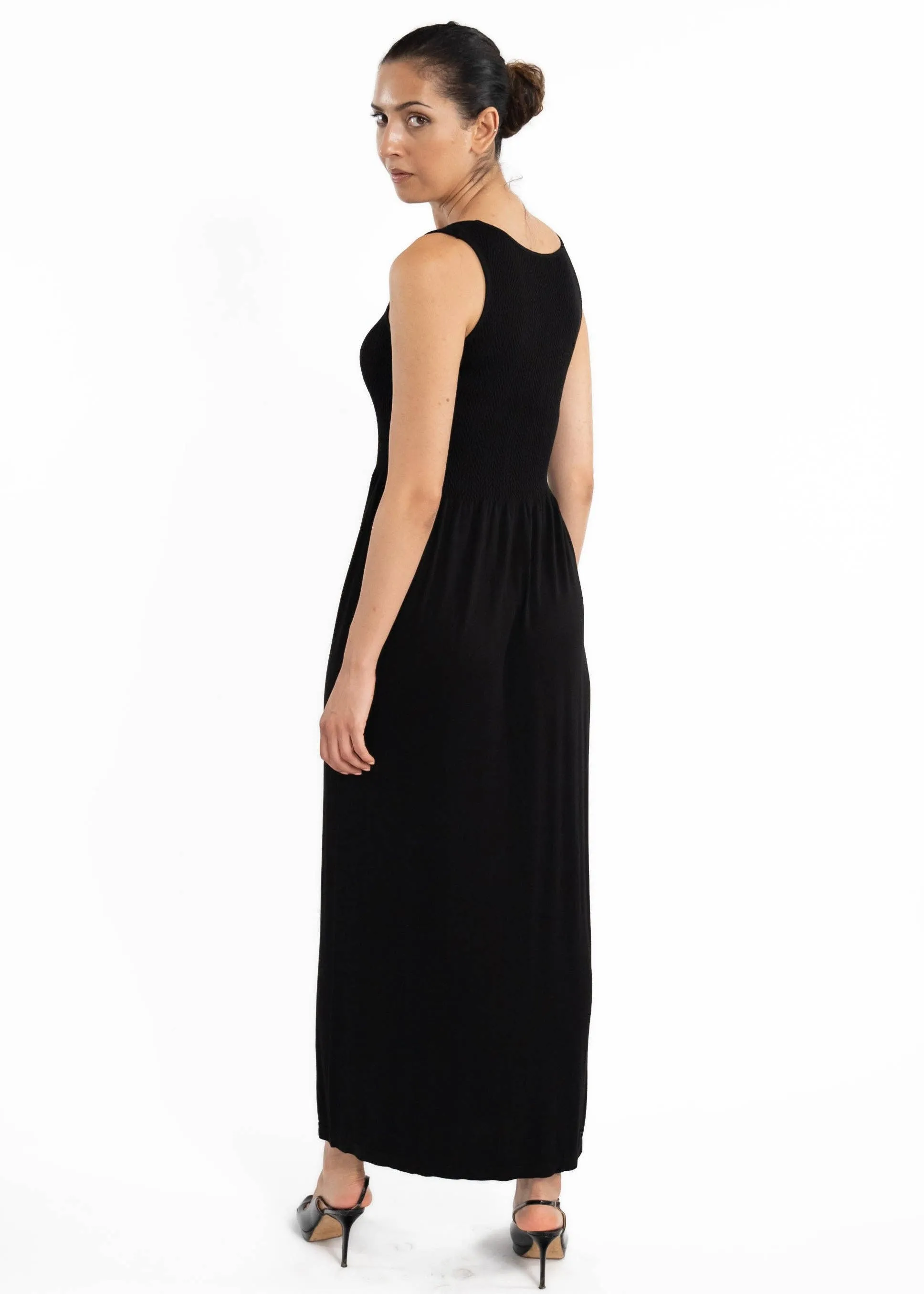 Sleeveless Maxi Dress: Sienna