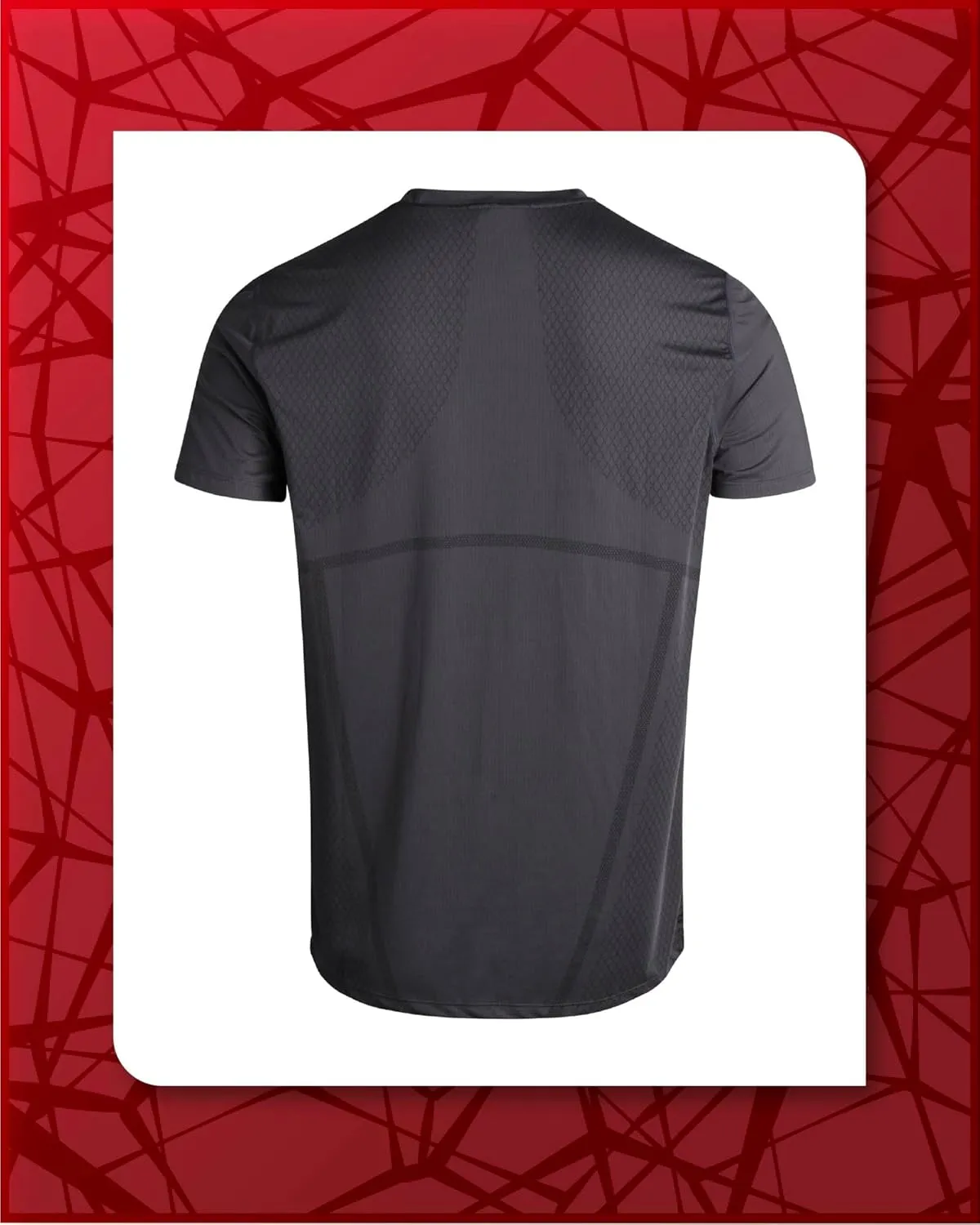 Spyder Men's Athletic T-Shirt - Short Sleeve Crew Neck Performance Workout Shirt for Men with Heatzone Placement Print (S-XL)