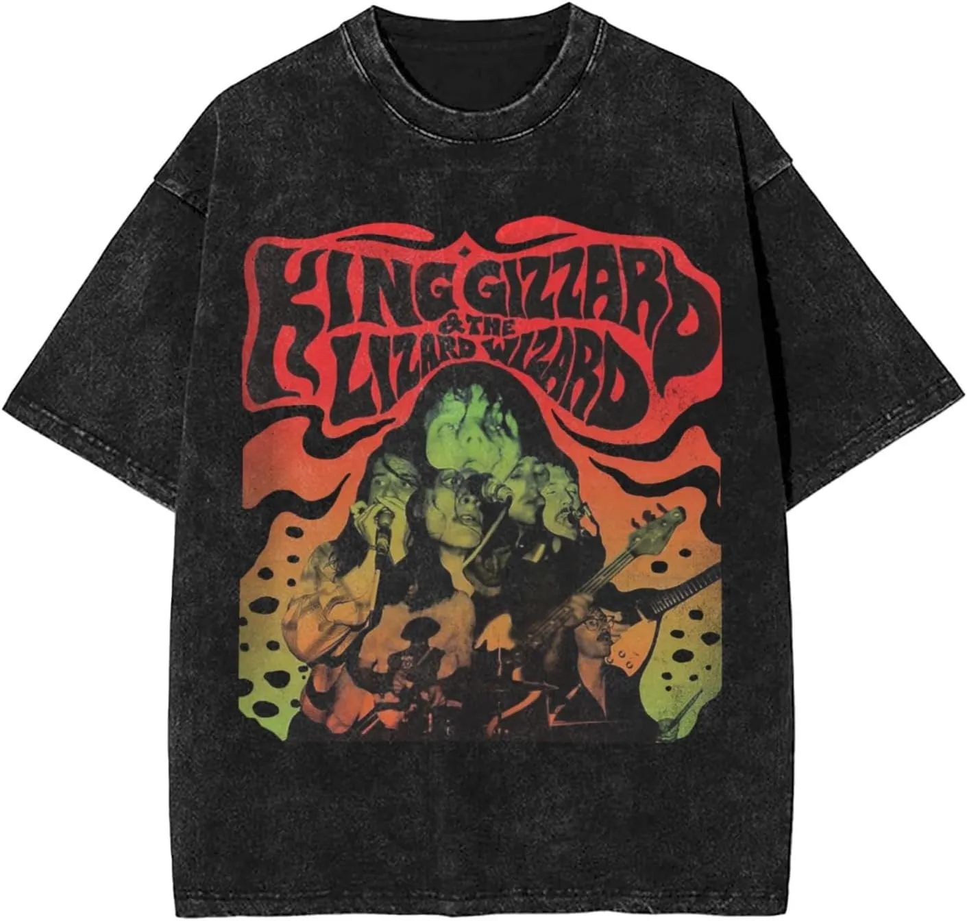 Tees Men's Summer Short Sleeve Y2K Vintage Graphic Print Streetwear Shirts