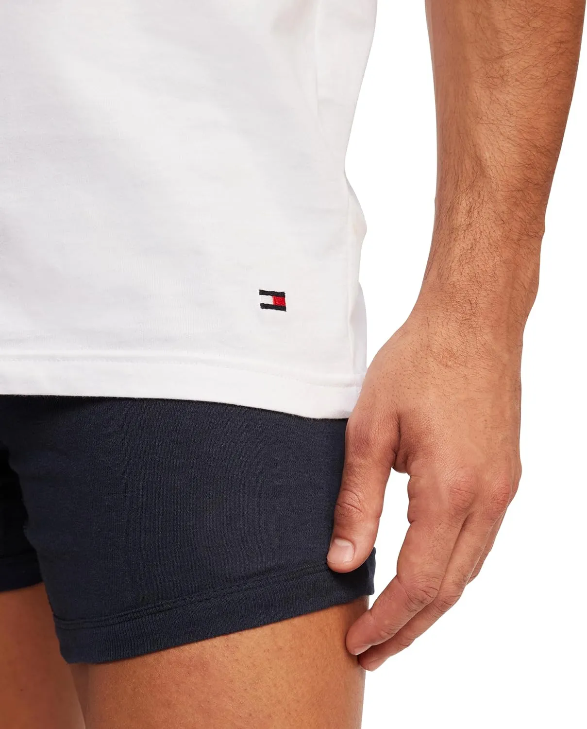 Tommy Hilfiger Men's Cotton Classics 3-Pack Crewneck Undershirts