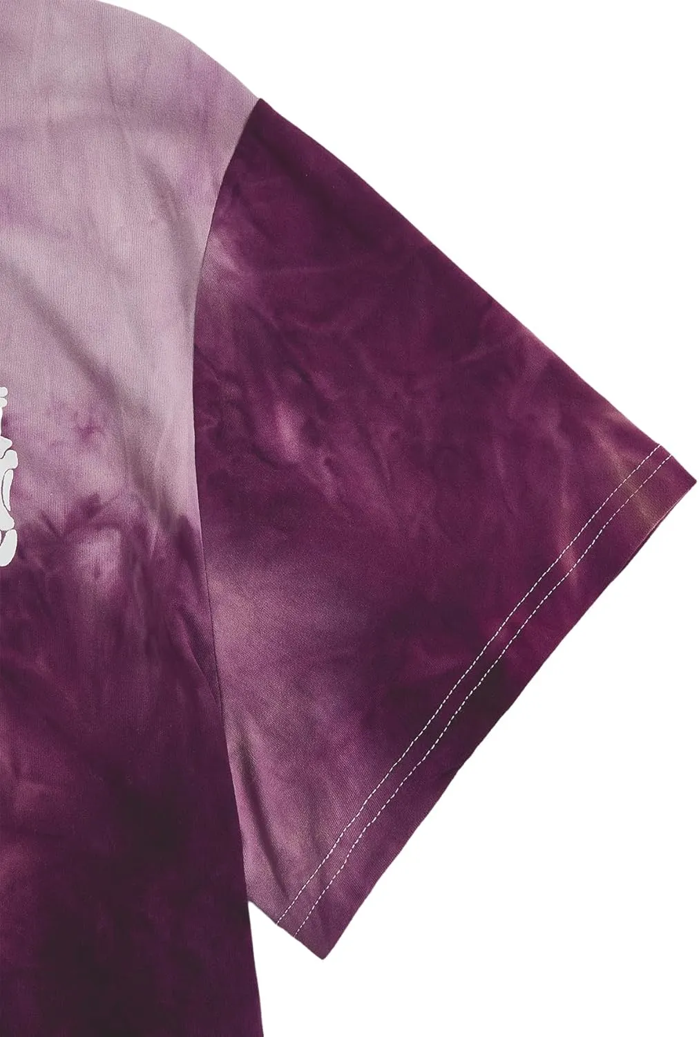 Verdusa Men's Tie Dye Short Sleeve Round Neck Graphic Tee Tops