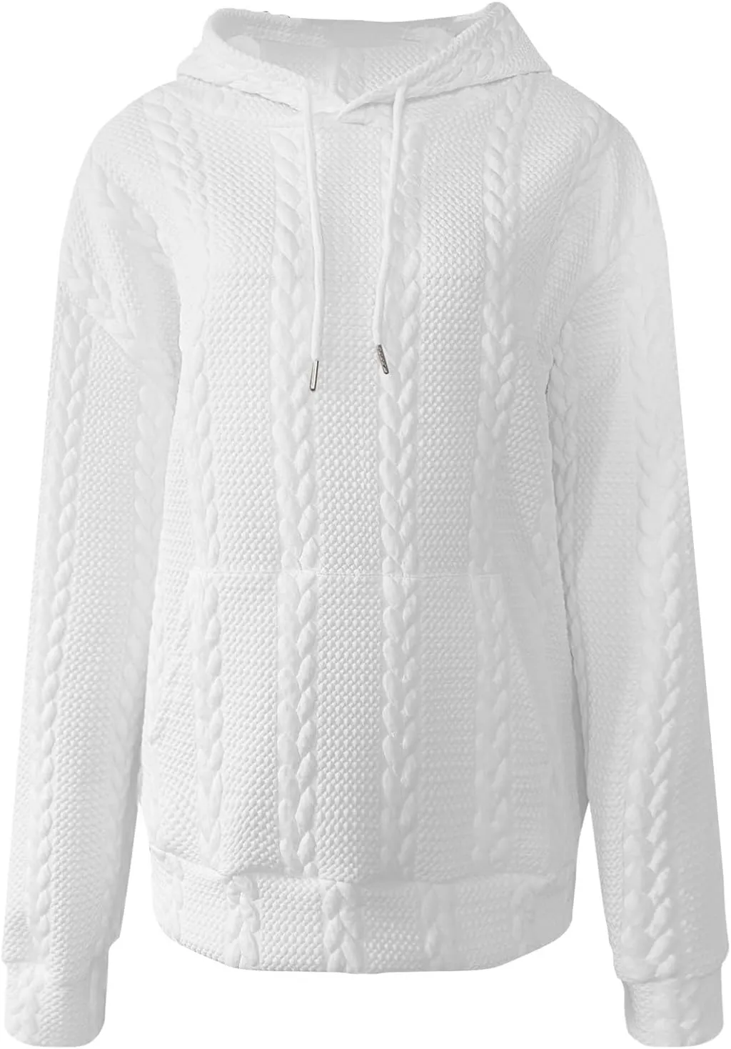 Womens Casual Solid Color Loose Oversized Off Shoulder Long Sleeve Hoodie Top Sweatshirt Hoodies for Women