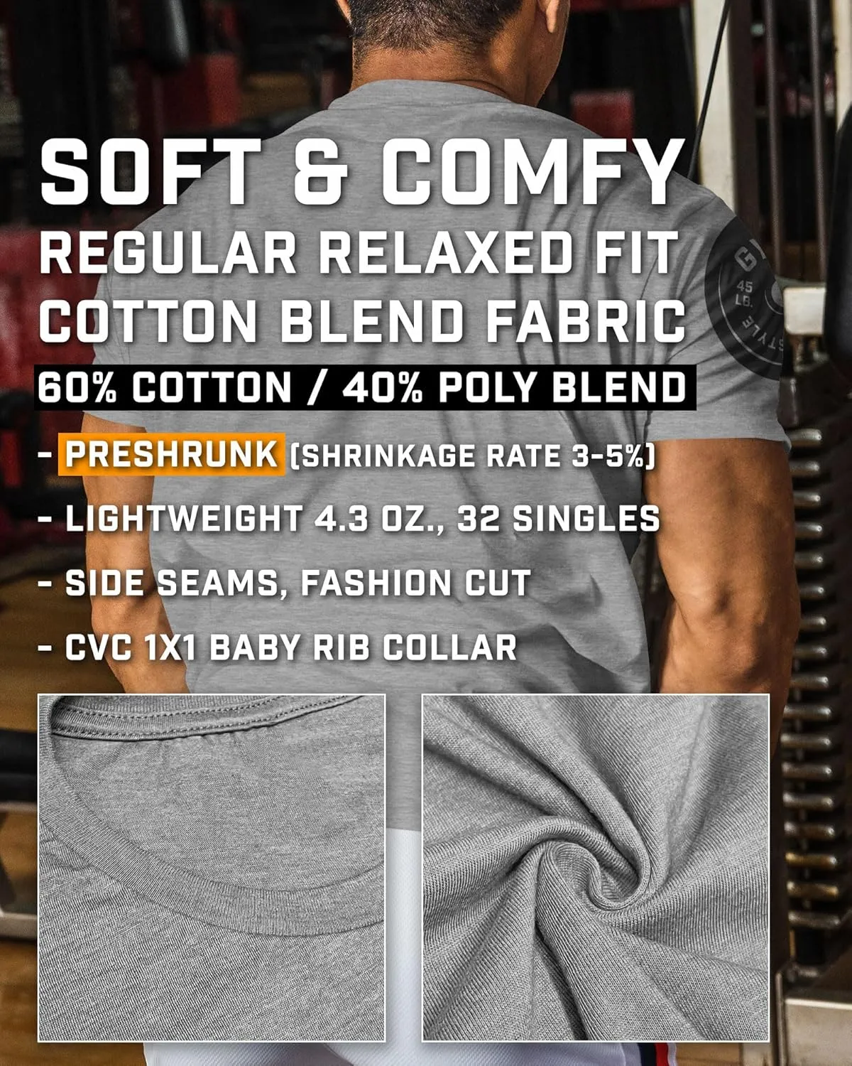 Workout Shirts for Men, to Double Your Gains Triple Your Effort Gym Shirt, Funny Lifting T-Shirt