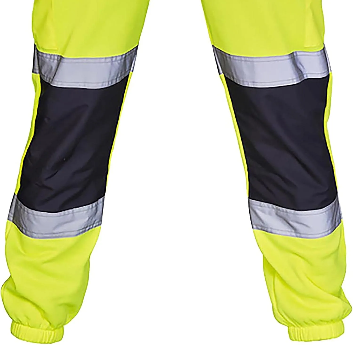 Yoga Pants Men Jogging Pants Mens Long Pants Men Road Work High Visibility Overalls Casual Splicing Casual Trouser Pants